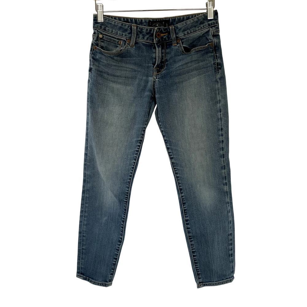 Lucky Brand Lolita Capri medium wash blue jeans women's size 4‎ casual comfort